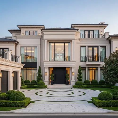 Most Expensive Soccer House with Modern Architecture and Grand Entrance