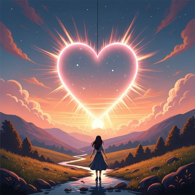 Love in the Sunset Sky