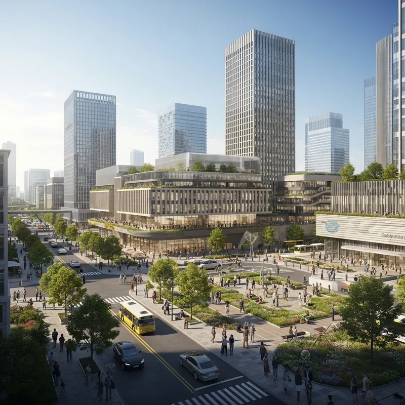 Flourishing Future Country: Industry, Technology, No Problems