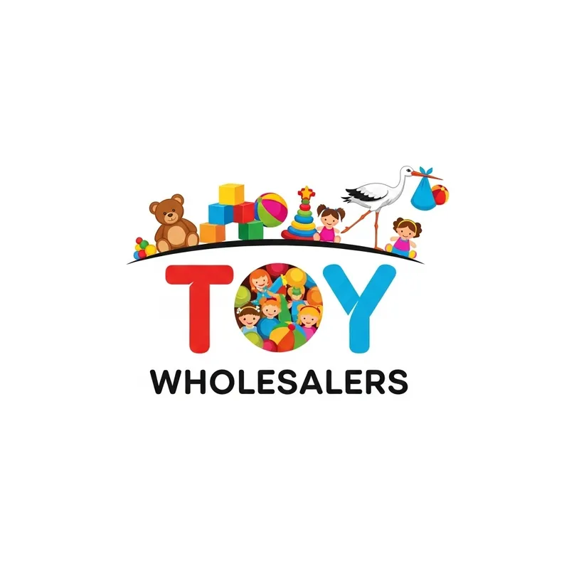 Colorful Children's Toy Wholesalers Logo Design