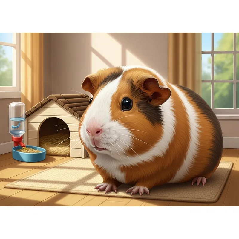 Lovable Domesticated Cuy - Cute Guinea Pig Lovable Domesticated Cuy - Cute Guinea Pig