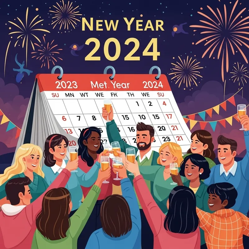 Exciting and Motivational 2024 New Year Wishes Celebration