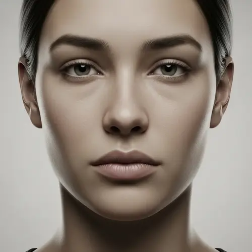 Poker Face - Neutral Expression Human Figure