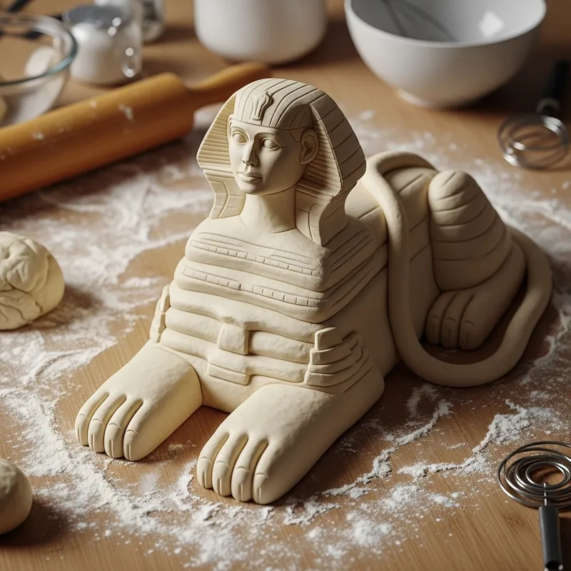 Sphinx Pyramid Dough Recipe | Culinary Masterpiece Sphinx Pyramid Dough Recipe | Culinary Masterpiece