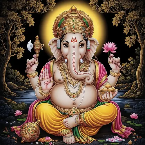 Lord Ganesh Depiction in Hindu Mythology