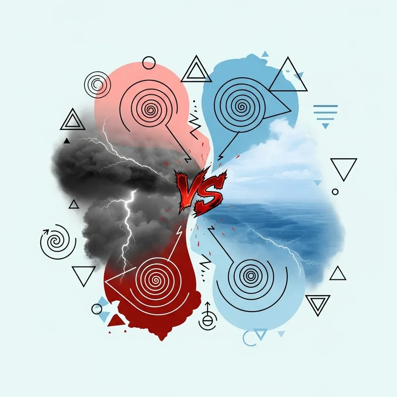 Abstract Visuals of Cognitive Dissonance