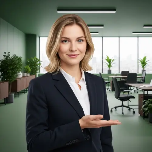 Professional European Woman Welcoming You