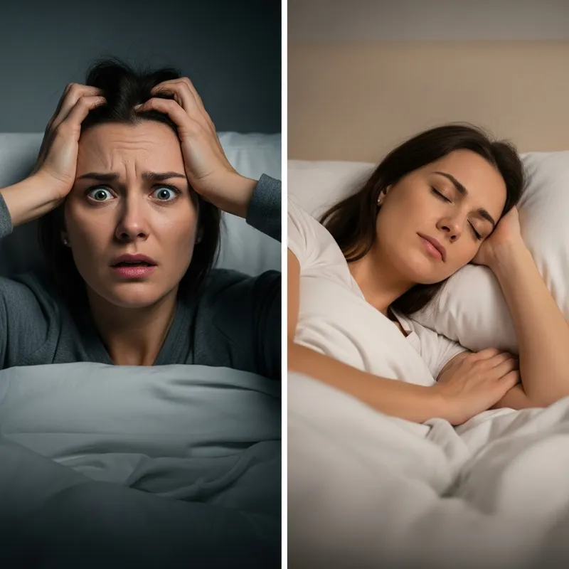 Struggling with Insomnia: A Visual Comparison Struggling with Insomnia: A Visual Comparison