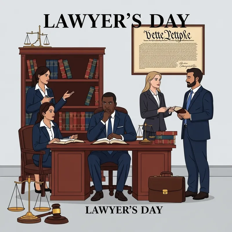 Celebrating International Lawyer's Day | Diverse Lawyers in Office