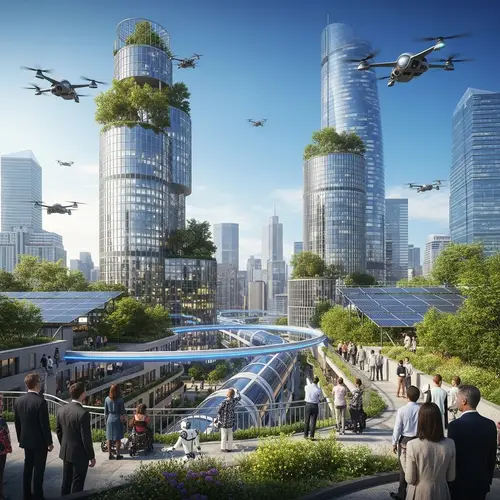 Future World: Technology and Nature Harmony | Urban Jungle