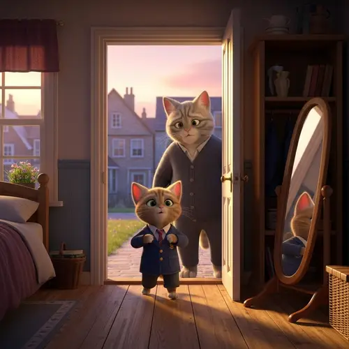 Dawn Adventures: Whispers' First Day at School