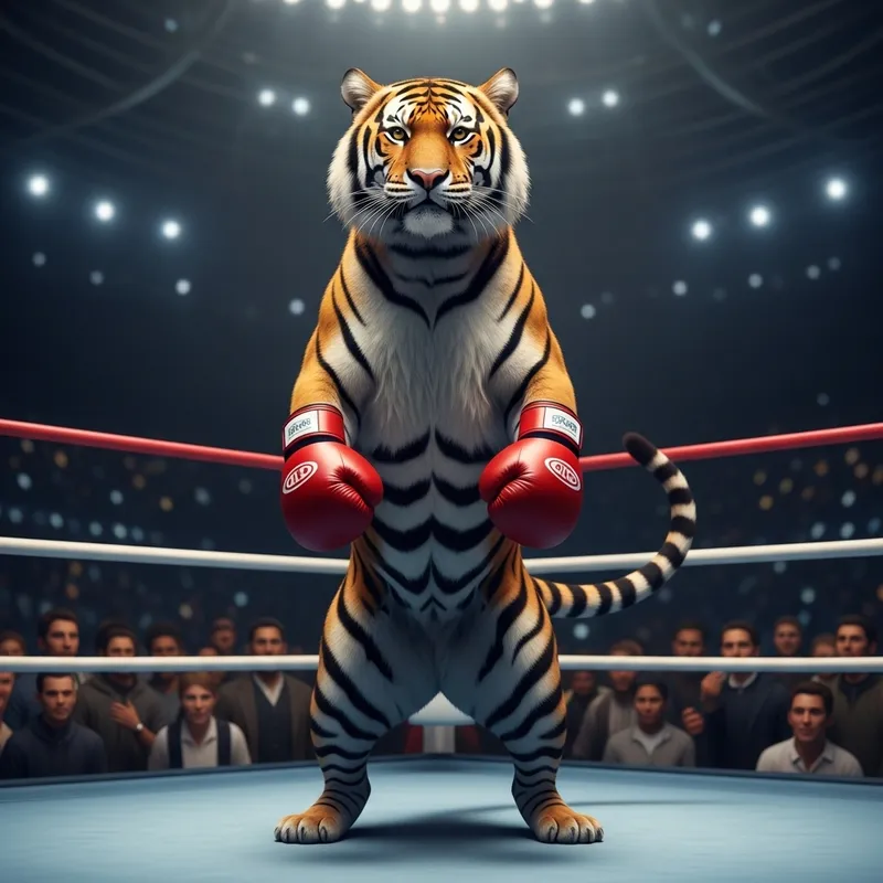 Boxing Tiger: Champion of the Ring