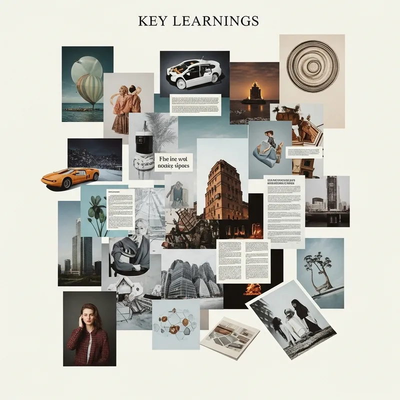 Innovative Digital Collage: Showcasing Group Discussion Insights