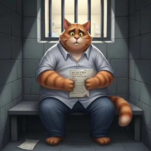 Whiskers the Cat: A Tale of Love and Worry