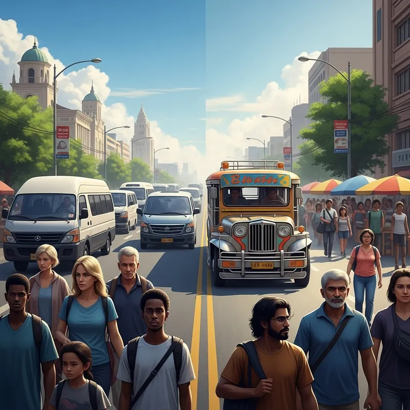 Digital Art: Jeepney Phase Out in the Philippines