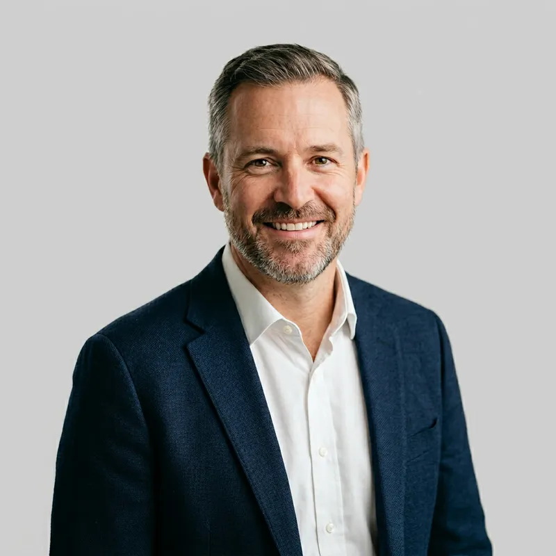 Professional Headshot of a Confident Man