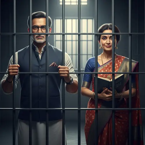 Political Figures Behind Bars: Determination and Resilience Displayed