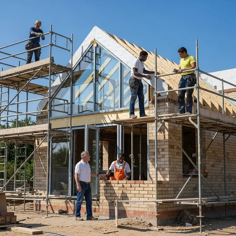 New House Construction: Innovative Building Process