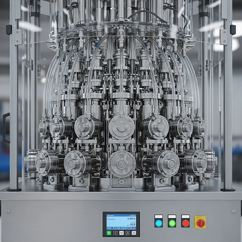 Rotary Pump Filling Machine - Precision Engineering