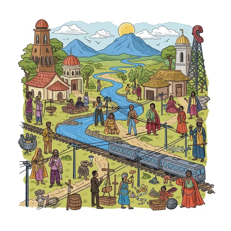 Diverse Cultural Environment: People, Housing, Production & Communication