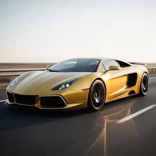 Golden Lamborghini: The Pinnacle of Luxury Performance