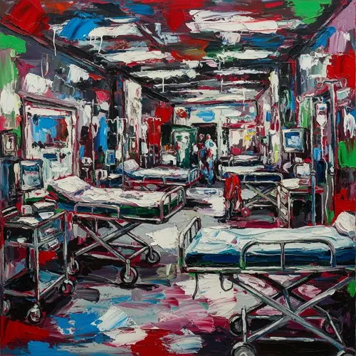 Abstract Expressionism in Healthcare Facilities Art
