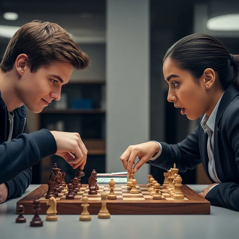 Ego-Fueled Male Student Crushes Female Chess Champion Ego-Fueled Male Student Crushes Female Chess Champion