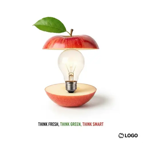 Creative Advertisement Ideas: Innovative Fusion of Nature and Technology