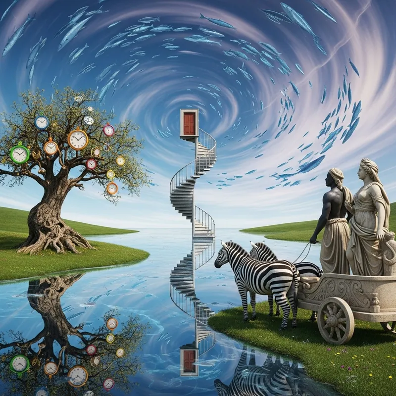 Surrealism: A Dreamlike Illusionary Scene Surrealism: A Dreamlike Illusionary Scene