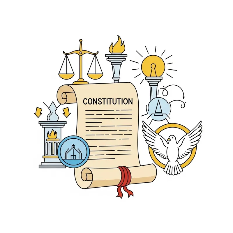 1943 Constitution: A Pictorial Overview