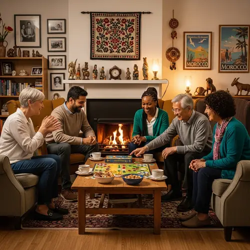 Happy Senior Cohabitation: A Joyful Living Space