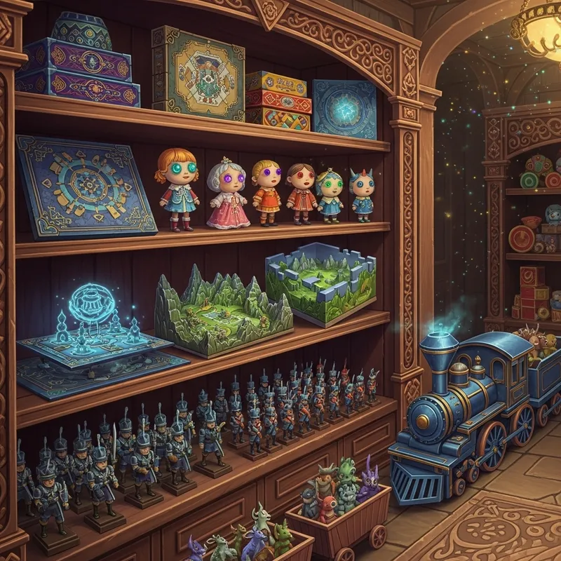 Magical Inventory of Enchanted Games & Toys