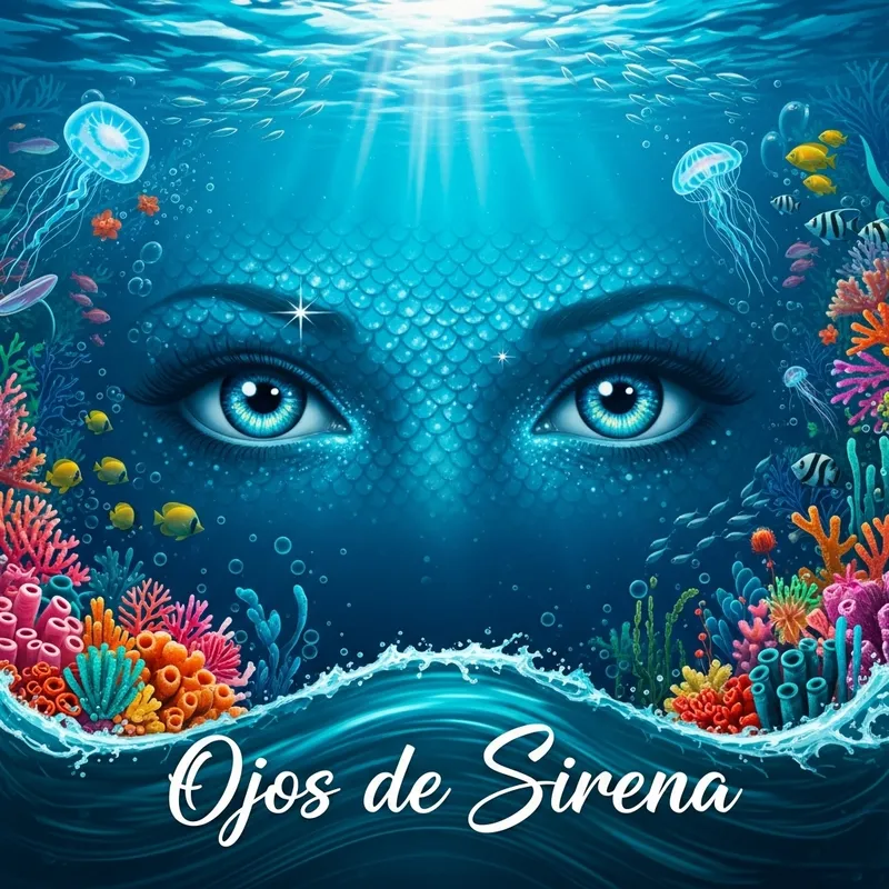 Mermaid Eyes: Enchanting Album Cover