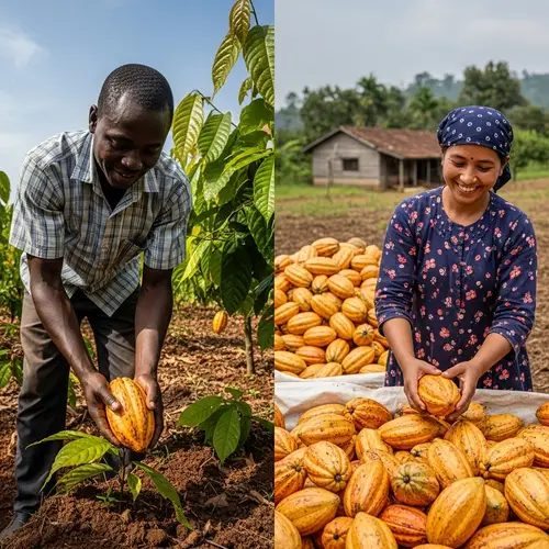Cocoa Farmers' Hard Work Pays Off: A Sweet Success Story