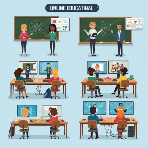 Innovative Online Educational School - Virtual Learning Environment