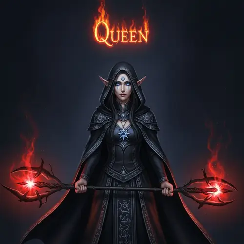 Elven Mage Character Inspired by Lineage 2