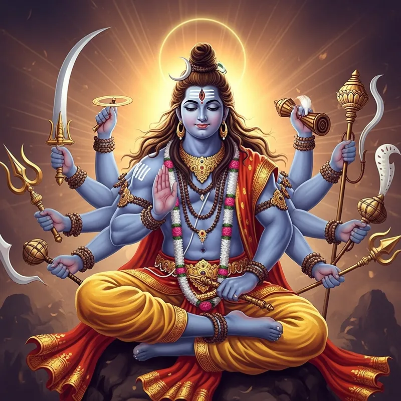 Lord Rudra: Divine and Powerful Deity