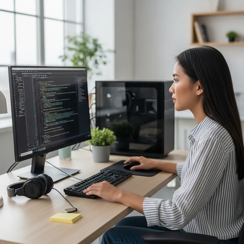 Expert Filipina E-Commerce Developer at Work