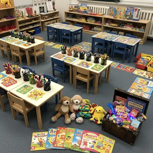 Magical Kindergarten Classroom: Games, Toys & Learning Fun