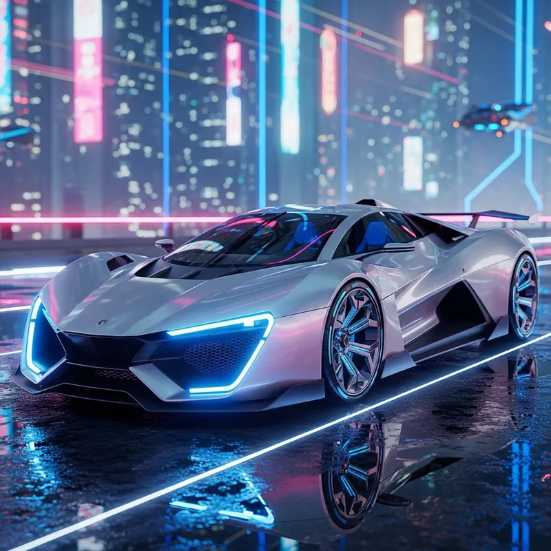 Futuristic Sports Car Design Concepts