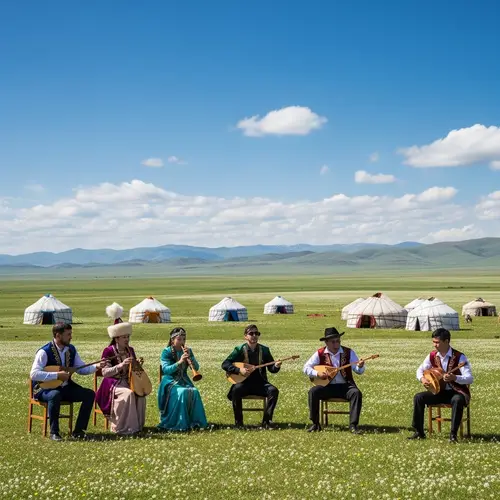 Kazakh Aitys Festival in Vast Valley
