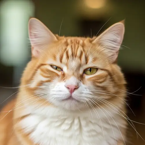 Cute Blinking Cat - Adorable Feline Expressions