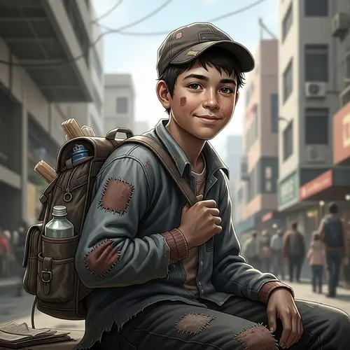 Sympathetic Portrait of a Resilient Fifteen-Year-Old Boy