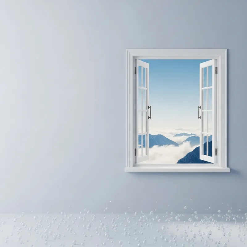 Stunning 3D White Plastic Window Display