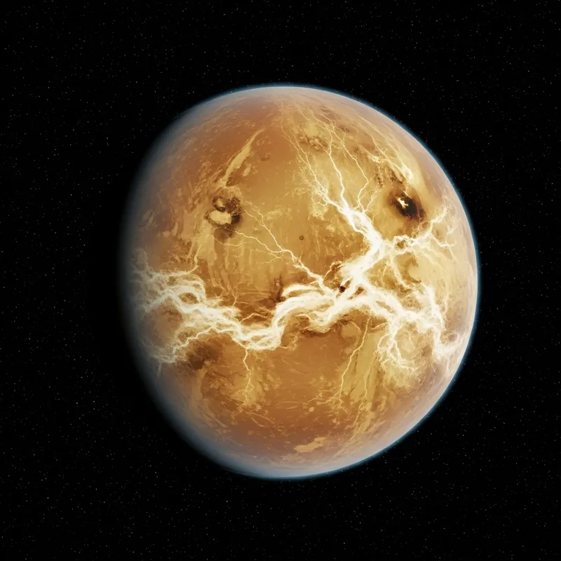 Venus Digital Illustration | Solar System Artwork Venus Digital Illustration | Solar System Artwork