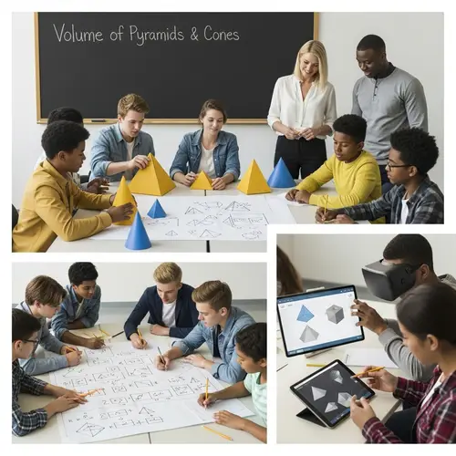 Teaching Strategies for Volume of Pyramids and Cones