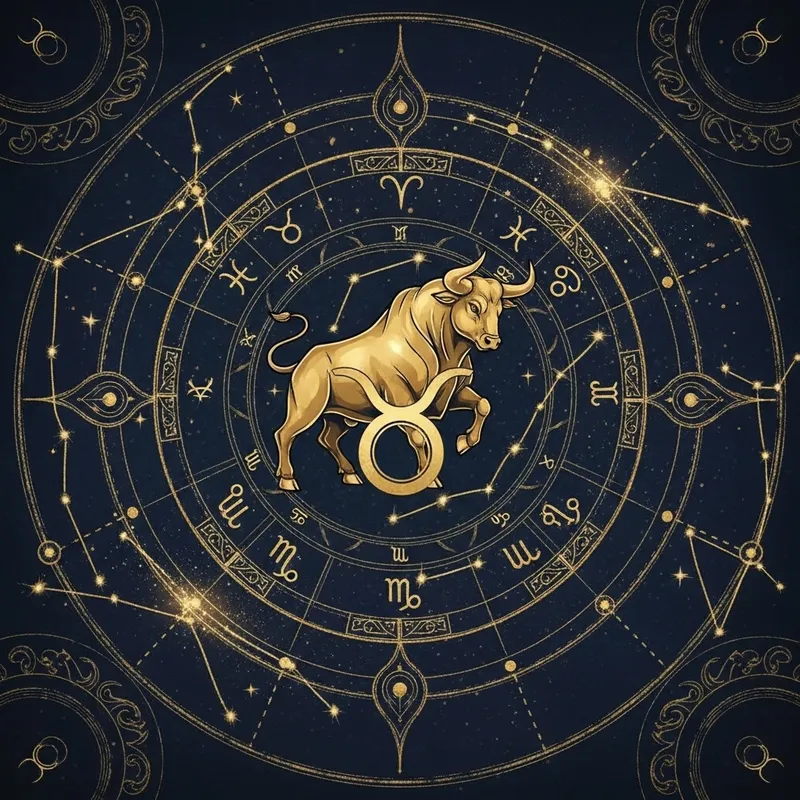 Celestial Taurus Horoscope Design | Greek Mythology Inspired