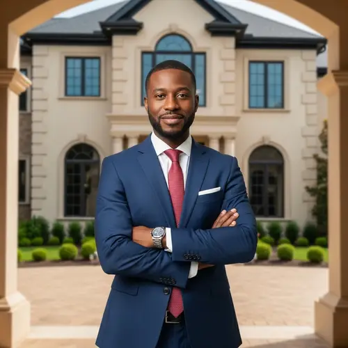 Charismatic Black Real Estate Agent | Exquisite Property Showcase