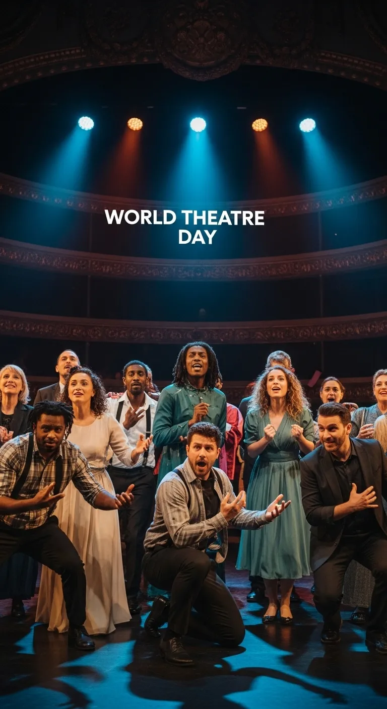 Captivating Theater Performance by Diverse Actors | World Theatre Day