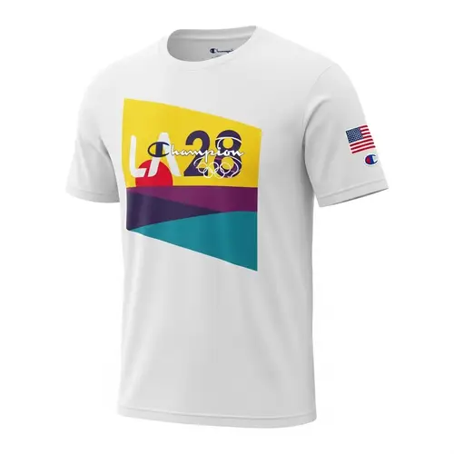 Champion T-Shirt - 2028 Los Angeles Olympics Color Theme